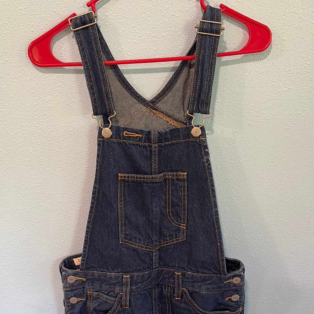 Levi's Dark Blue Women's Jeans Overalls